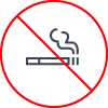 No tobacco icon