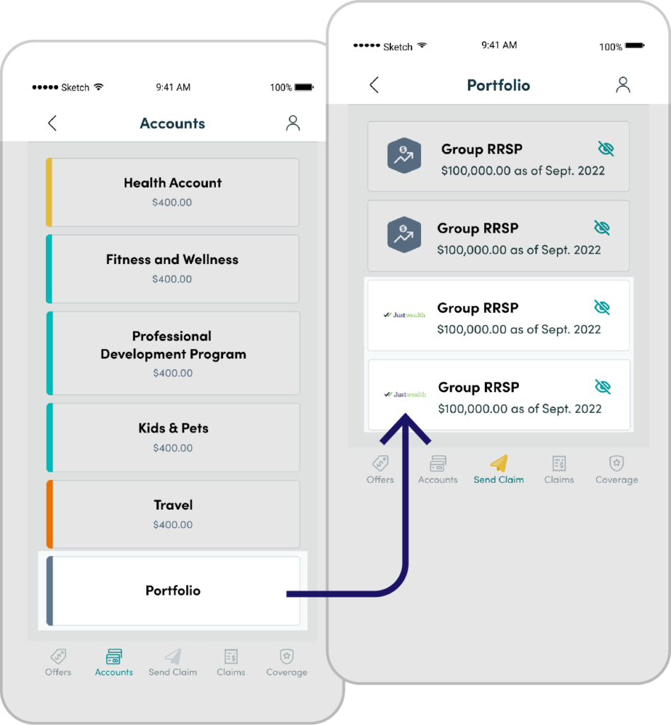 Honeybee App with Justwealth